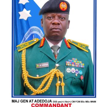 Majo General Adedojo Majo General Adedojo